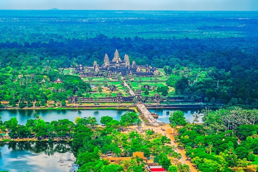 Angkor Temple in Cambodia